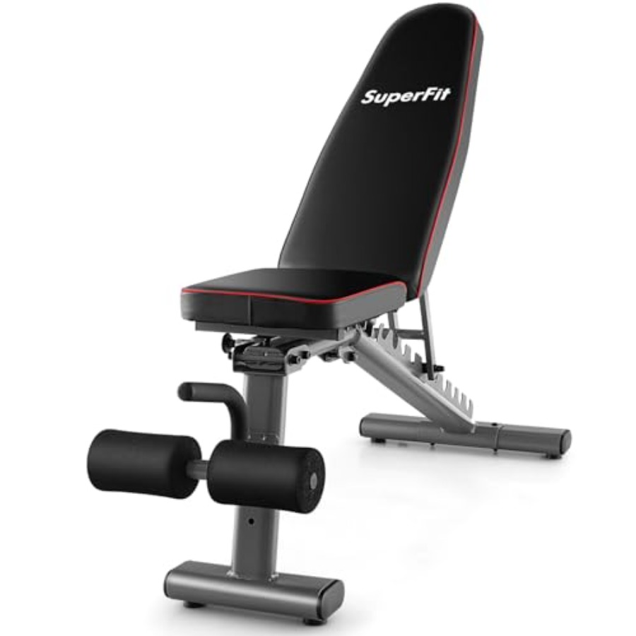 Bench Press Adjustable Incline - Banco de Pesas Ajustable de 660