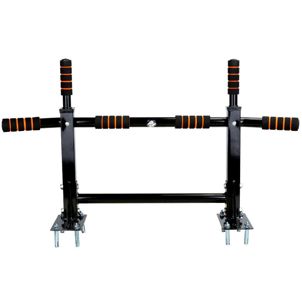 Pull Up Bar Wall Mounted - Barra de dominadas portátil de acero