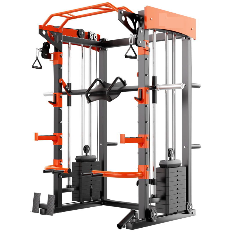 Cable Crossover Machine Home - Máquina Smith 6 en 1 con