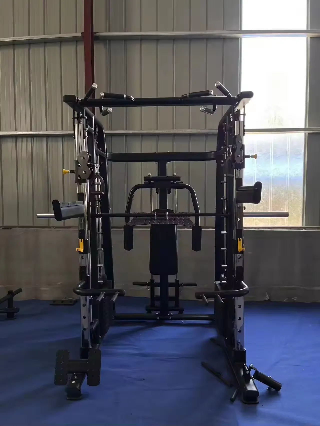Smith Machine Home Gym Power Rack - Máquina de gimnasio multifuncional 2026: Máquina