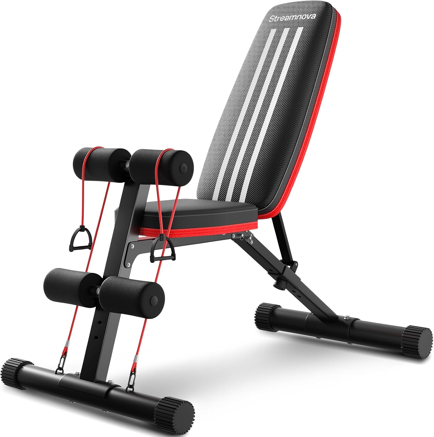 Bench Press Adjustable Incline - Banco de Pesas Plegable Ajustable, Inclinación