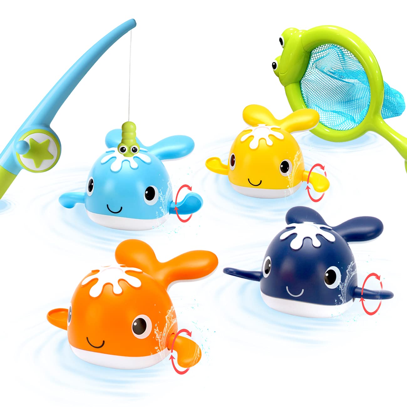 Rowing Machine Magnetic - Juguetes de pesca magnéticos para baño