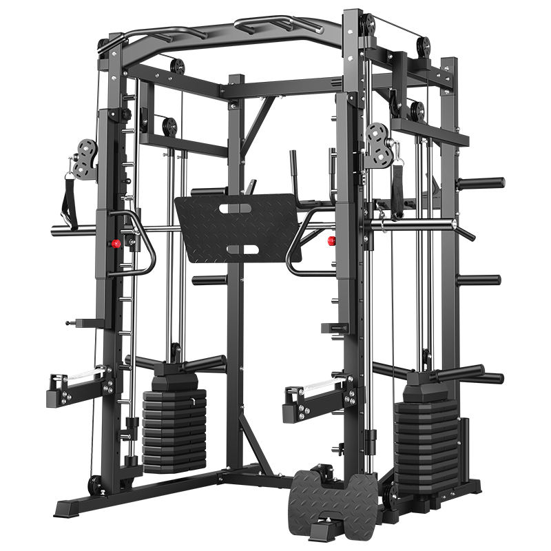 Functional Trainer Cable Machine - Máquina Smith, Rack de Potencia para