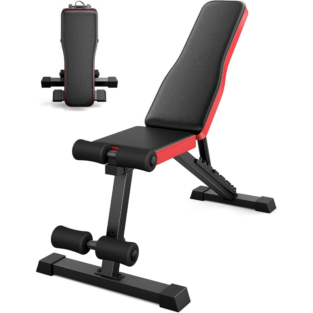 Bench Press Adjustable Incline - Banco de Pesas Ajustable, Banco de