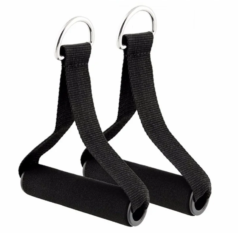 Manijas de banda de resistenci - Functional Trainer Cable Machine reseña y precio