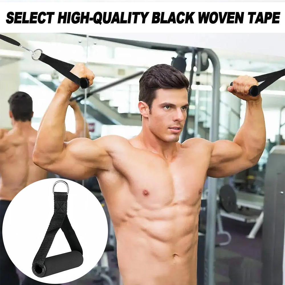 Manijas de banda de resistenci - Functional Trainer Cable Machine reseña y precio