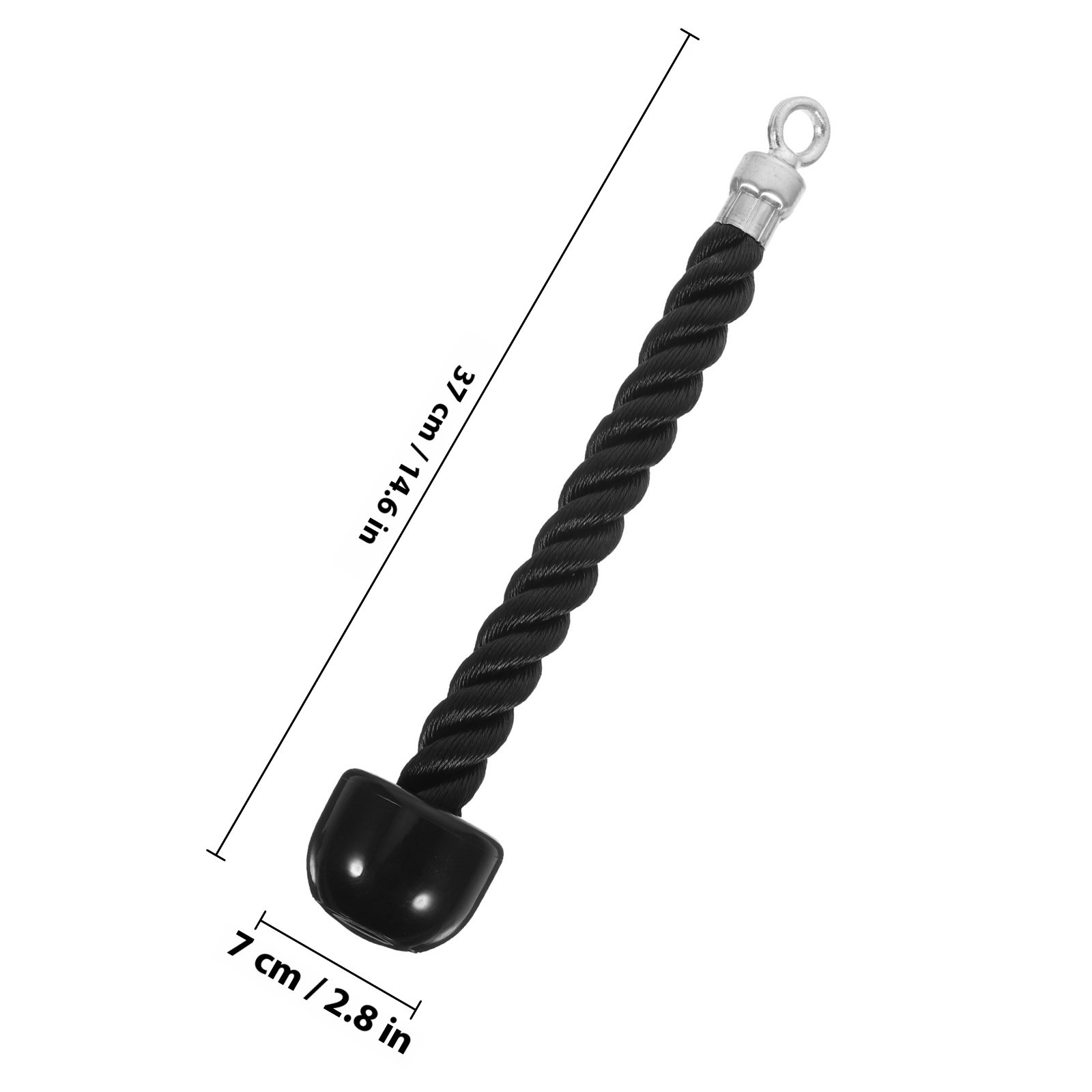 Cuerda de tracción de nailon n - Cable Crossover Machine Home reseña y precio