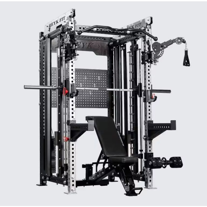 YTYIN Máquina Smith Multifunci - Smith Machine Home Gym Power Rack reseña y precio