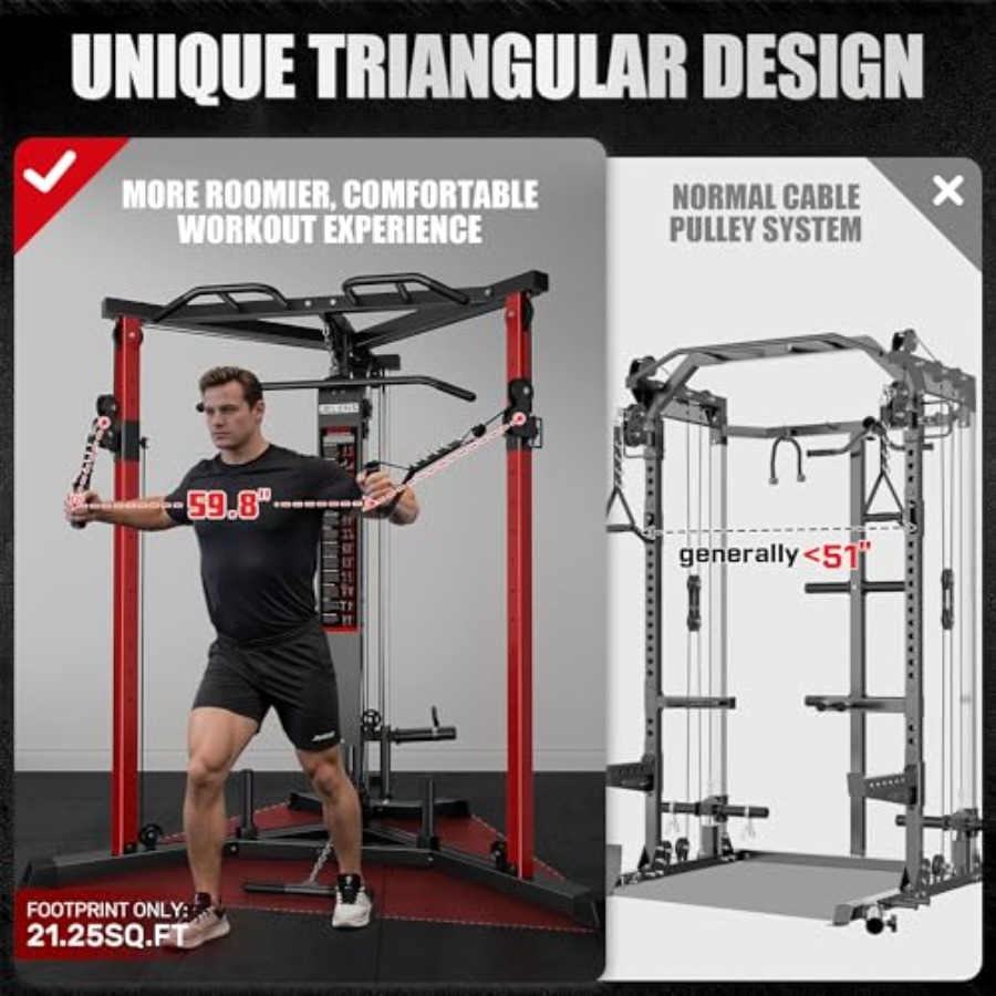 Máquina de gimnasio en casa co - Cable Crossover Machine Home reseña y precio