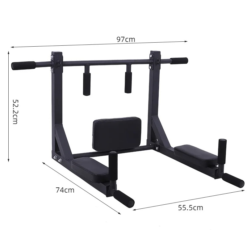 Barra de dominadas de acero gr - Pull Up Bar Wall Mounted reseña y precio