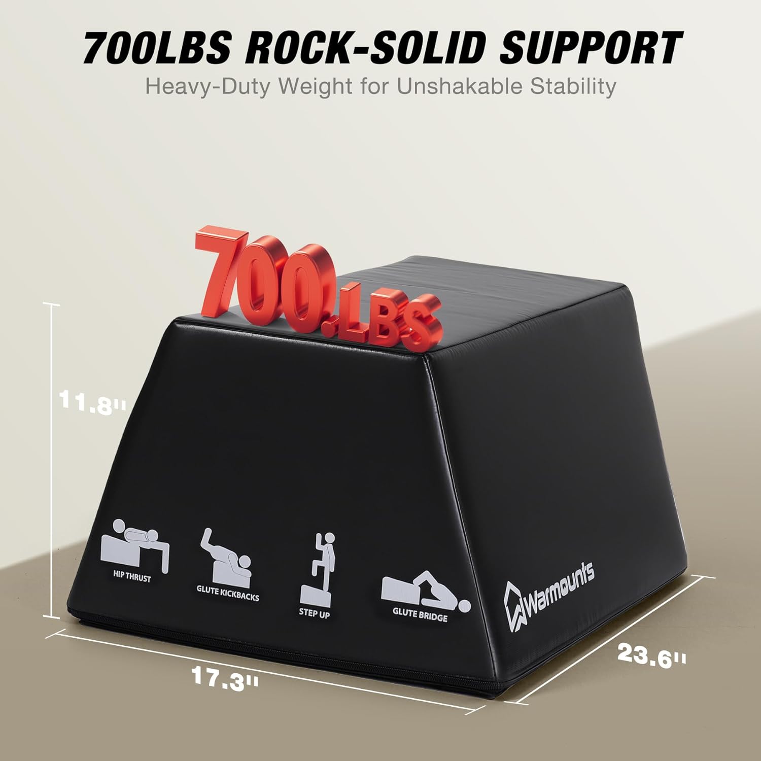 Warmounts Hip Thrust Box, Equi - Leg Press Machine Home reseña y precio