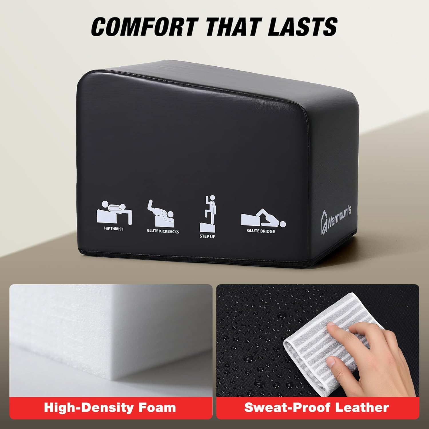 Warmounts Hip Thrust Box, Equi - Leg Press Machine Home reseña y precio