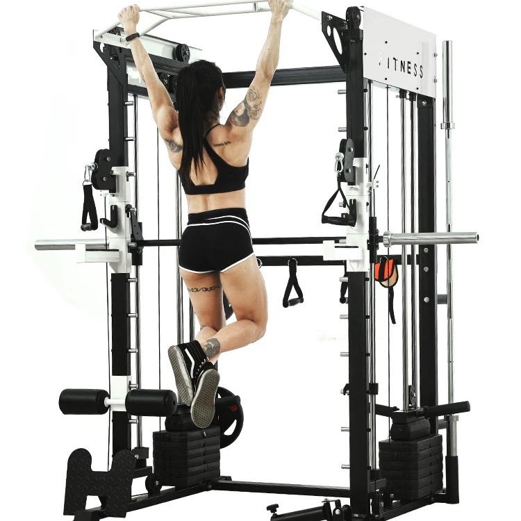 Jaula de sentadillas comercial - Cable Crossover Machine Home reseña y precio