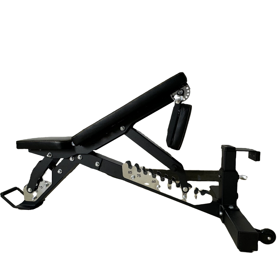 Banco de Fitness Comercial Aju - Bench Press Adjustable Incline reseña y precio