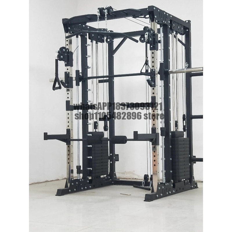 Rack de Sentadillas Comercial  - Cable Crossover Machine Home reseña y precio