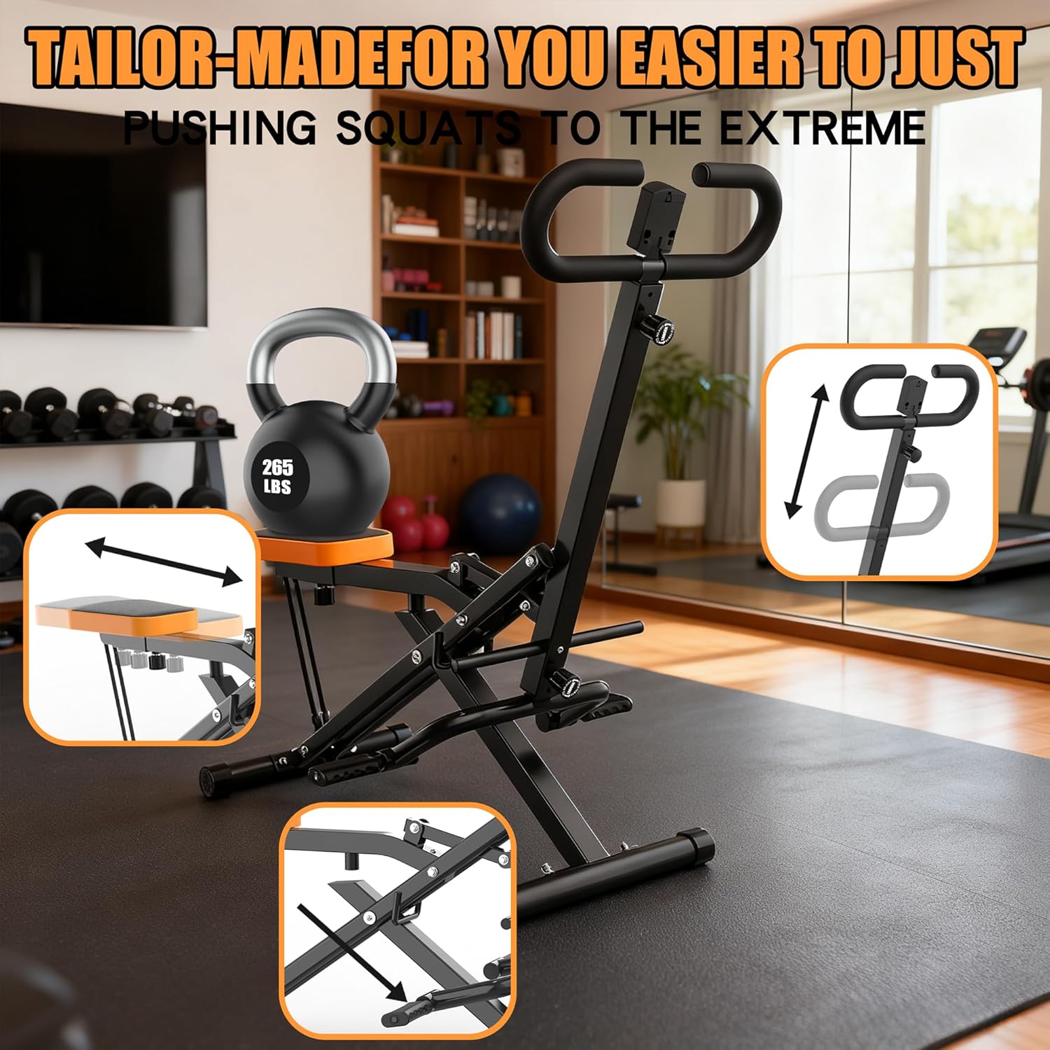 Máquina de Sentadillas para el - Leg Press Machine Home reseña y precio
