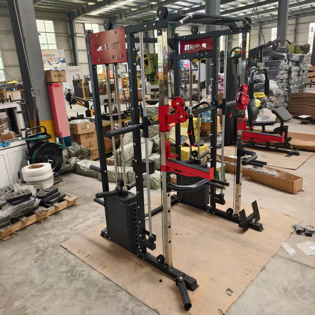 Máquina Smith Multifuncional F - Smith Machine Home Gym Power Rack reseña y precio