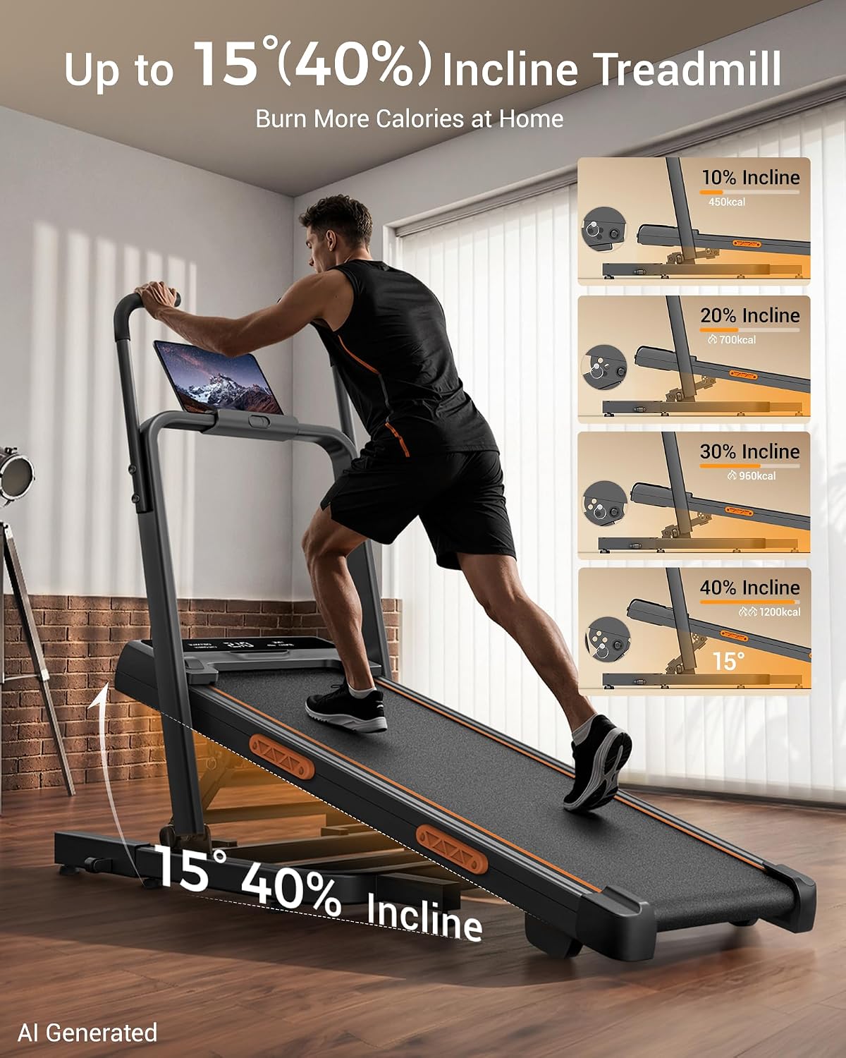 Caminadora Plegable Compacta y - Treadmill Incline Home 3Hp reseña y precio