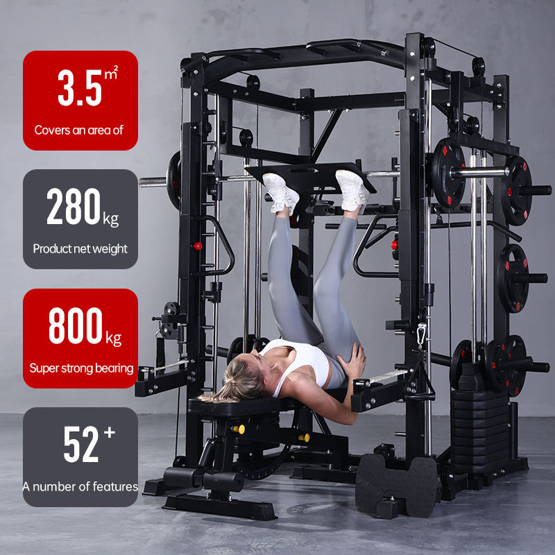 Máquina Smith, Rack de Potenci - Functional Trainer Cable Machine reseña y precio