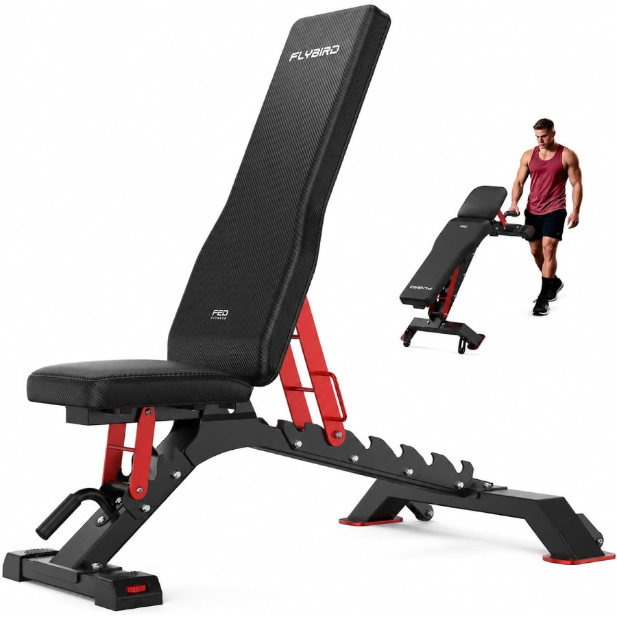 Banco de pesas WB7, banco de p - Bench Press Adjustable Incline reseña y precio