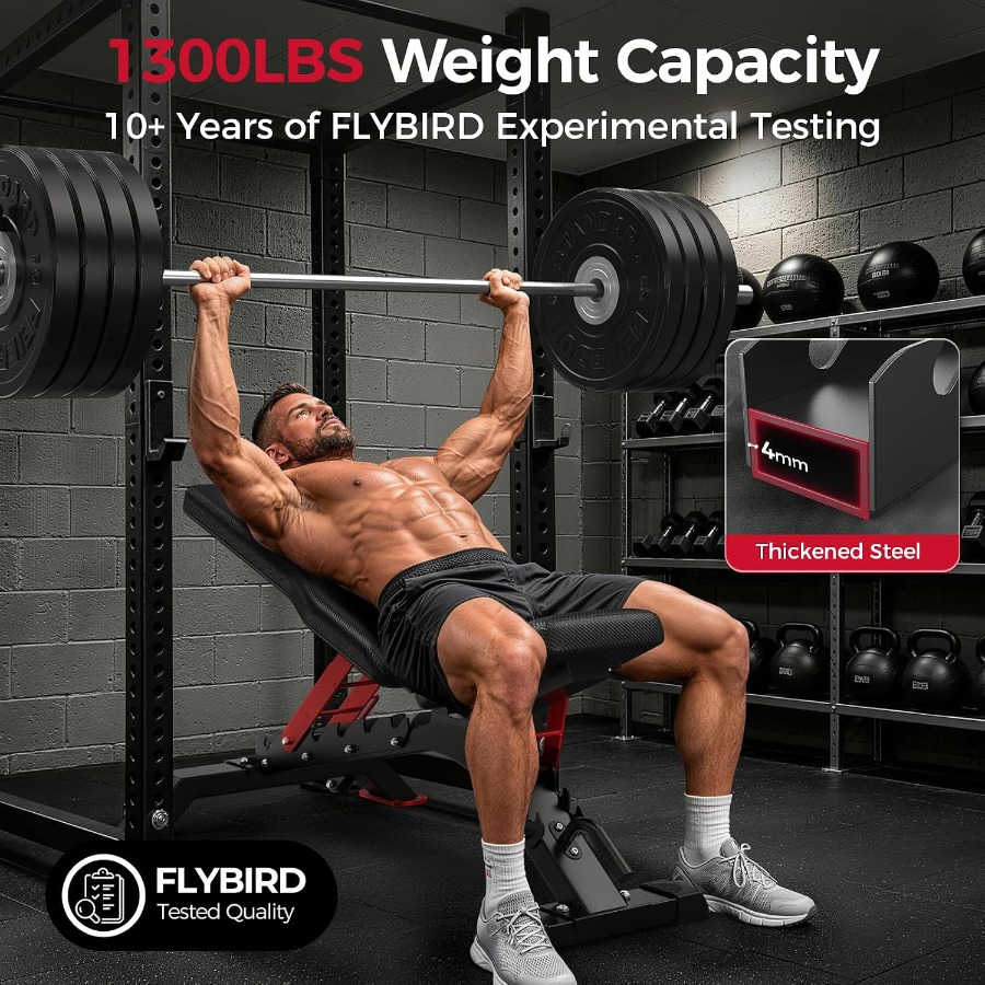 Banco de pesas WB7, banco de p - Bench Press Adjustable Incline reseña y precio
