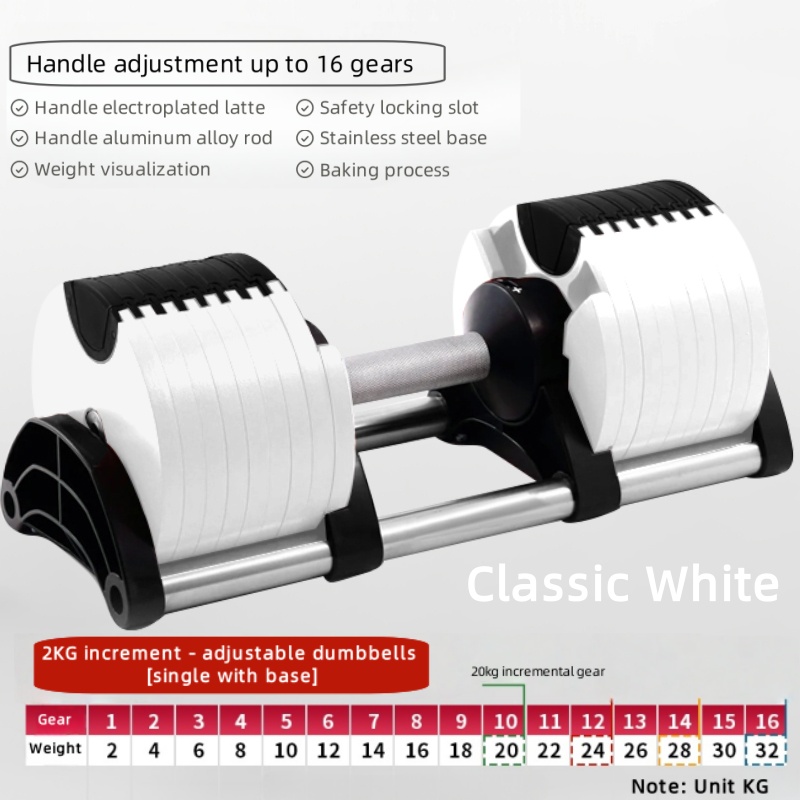 Mancuernas ajustables para el  - Adjustable Dumbbell 40Kg Pair reseña y precio