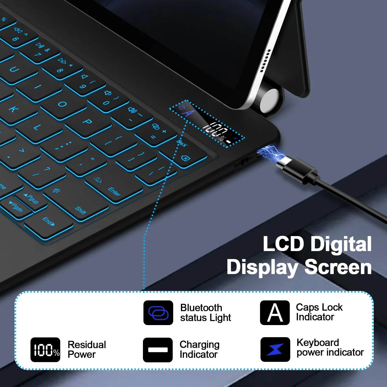 Funda con teclado Magic para l - Rowing Machine Magnetic reseña y precio