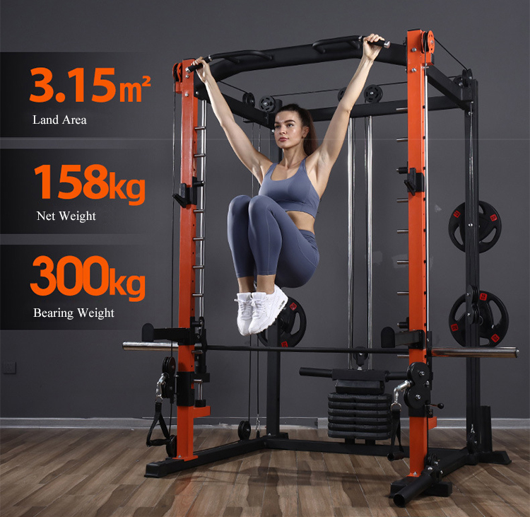 Equipo Multifuncional para Gim - Smith Machine Home Gym Power Rack reseña y precio