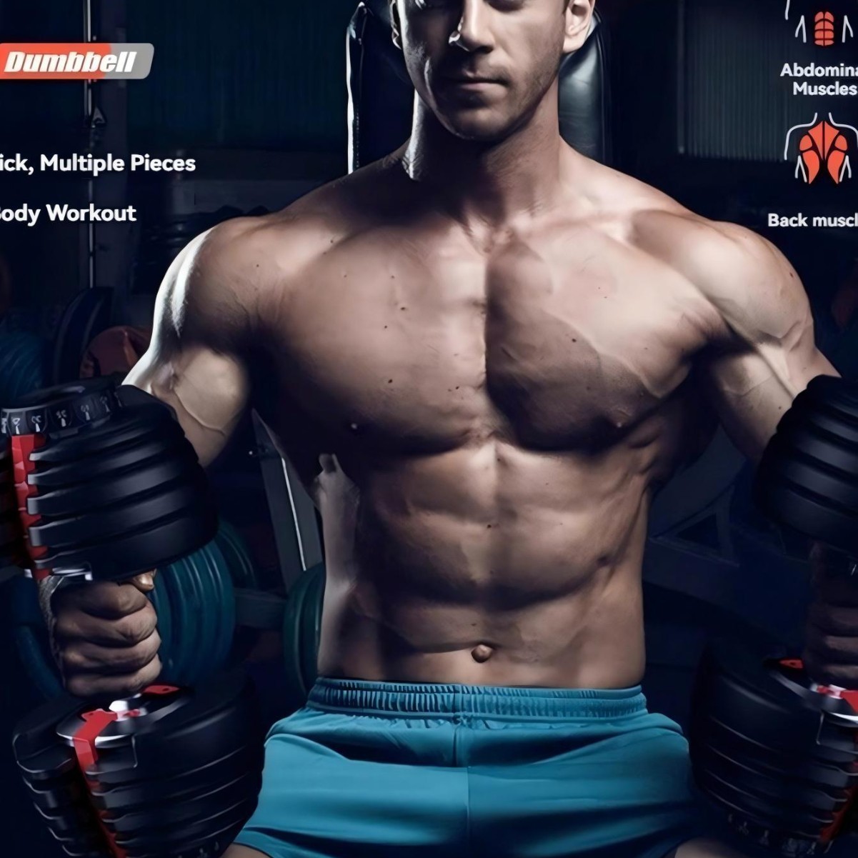 Mancuernas Ajustables Usadas d - Adjustable Dumbbell 40Kg Pair reseña y precio