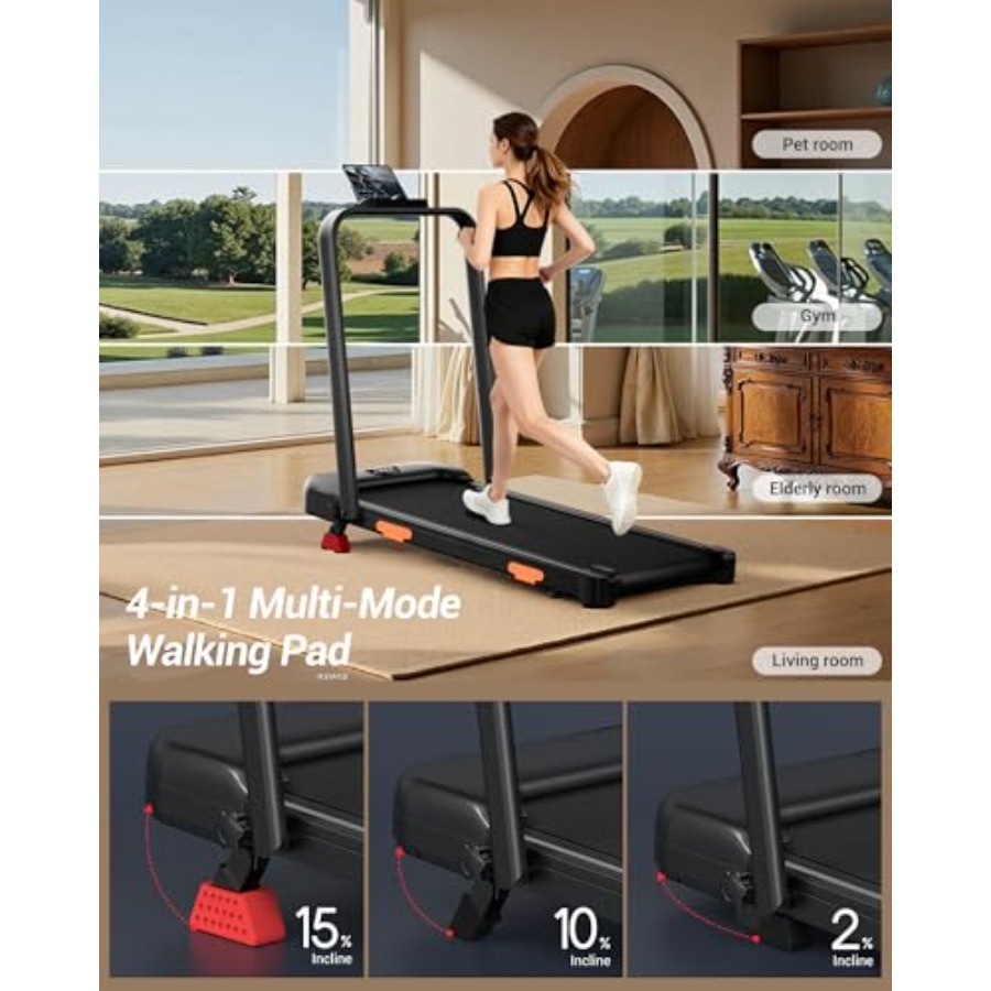 Caminadora Plegable 3 en 1 par - Treadmill Incline Home 3Hp reseña y precio