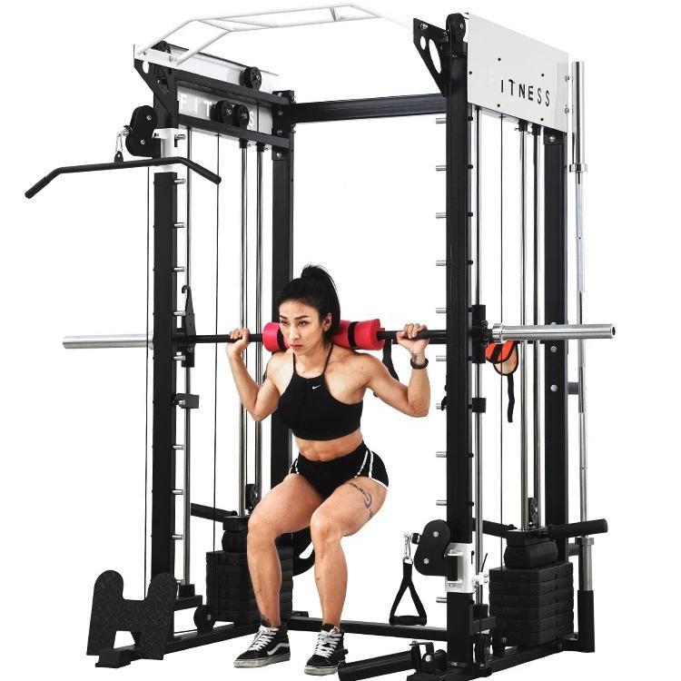 Máquina Smith Multifuncional p - Functional Trainer Cable Machine reseña y precio