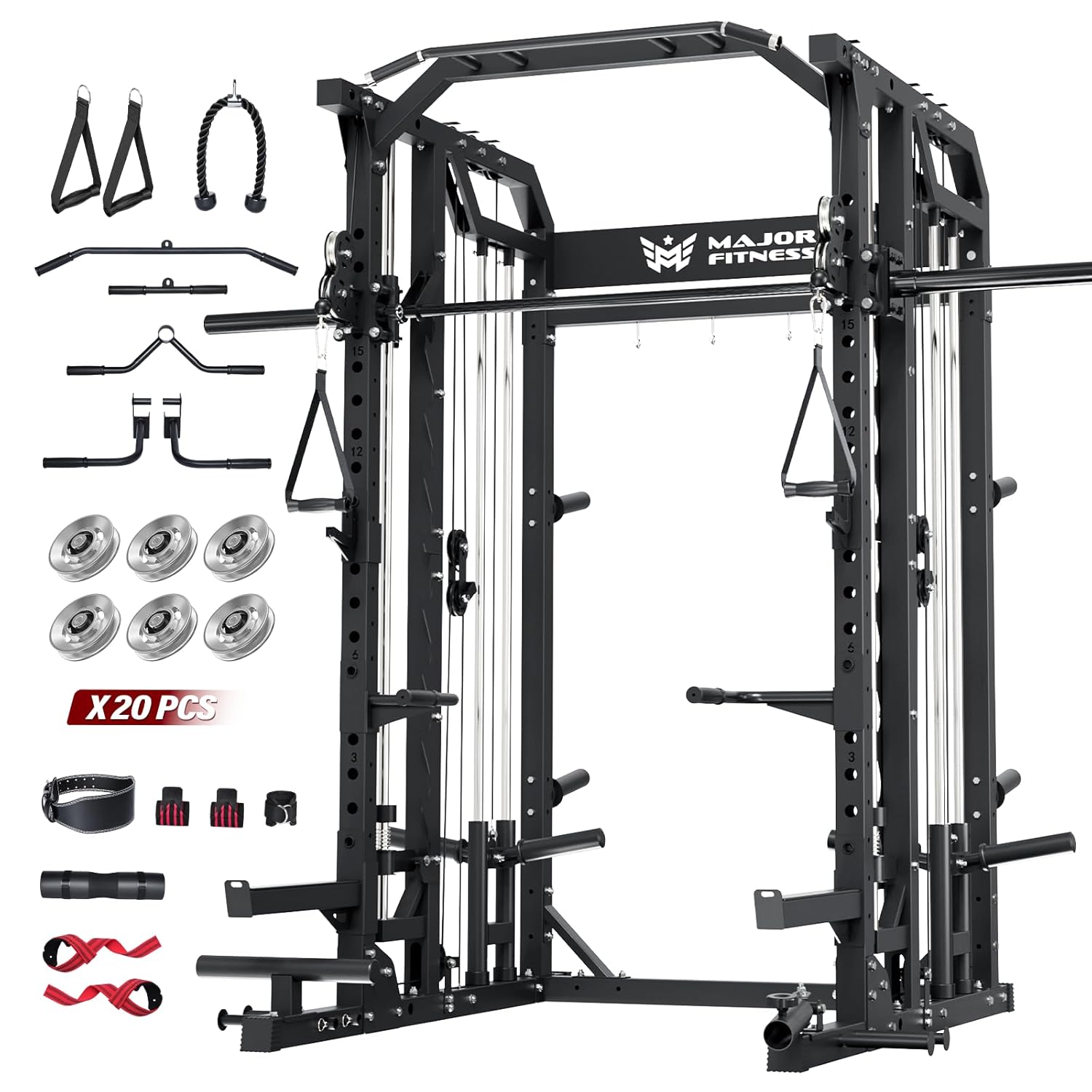 Máquina Smith para Gimnasio en - Cable Crossover Machine Home reseña y precio