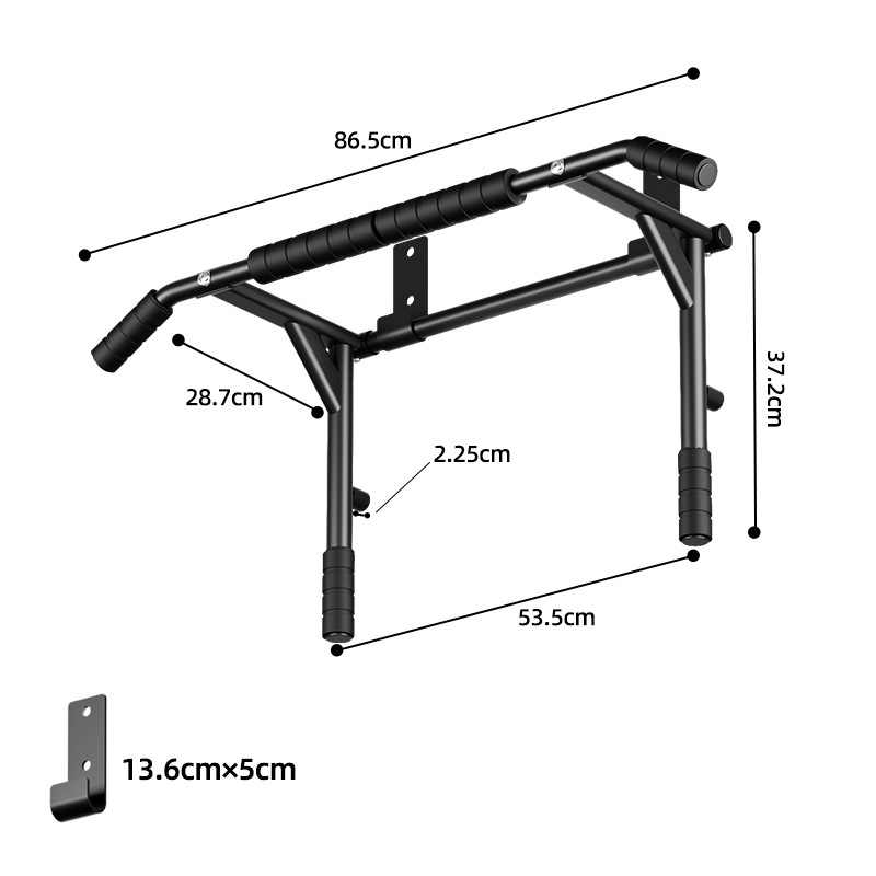 Barra de dominadas multifuncio - Pull Up Bar Wall Mounted reseña y precio