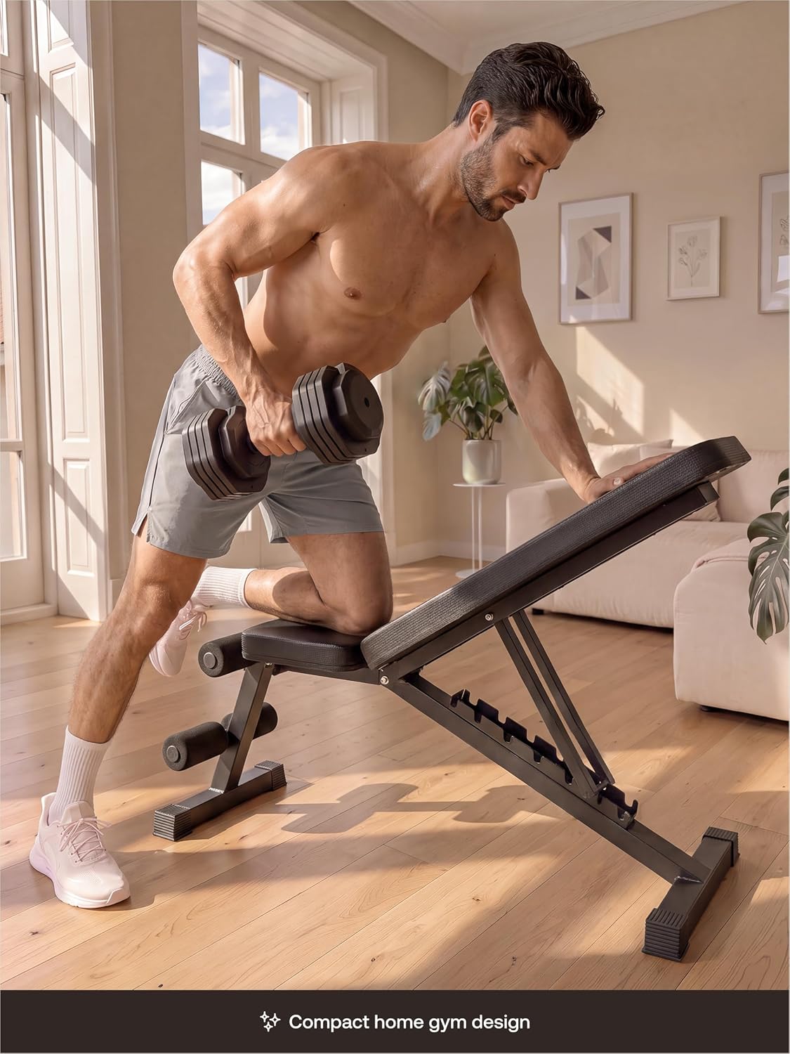 Banco de Pesas Ajustable para  - Bench Press Adjustable Incline reseña y precio
