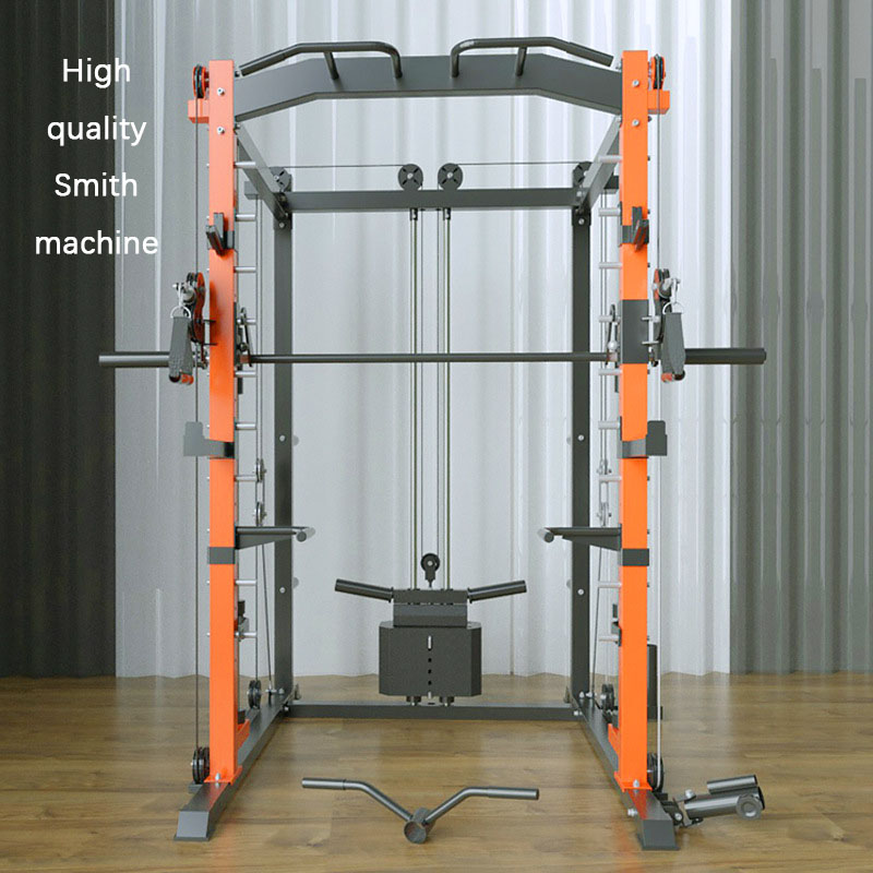 Sistema de máquina Smith de es - Smith Machine Home Gym Power Rack reseña y precio