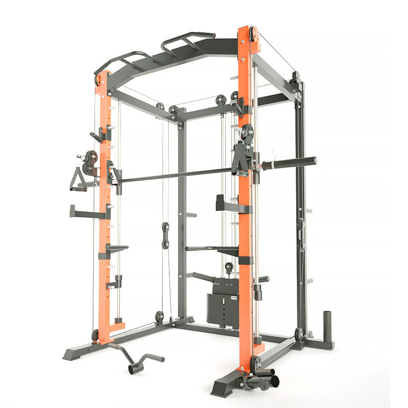 Sistema de máquina Smith de es - Smith Machine Home Gym Power Rack reseña y precio