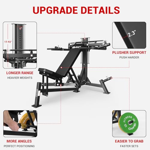Máquina de press de pecho, máq - Bench Press Adjustable Incline reseña y precio