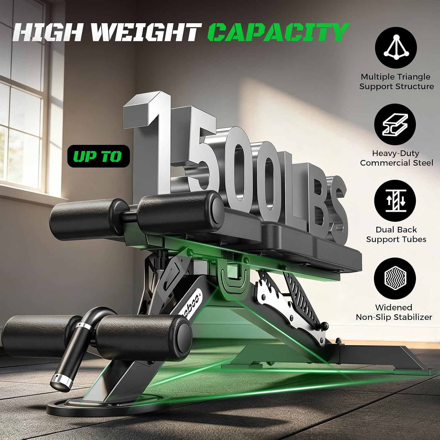 Banco de Pesas Ajustable 1500L - Bench Press Adjustable Incline reseña y precio