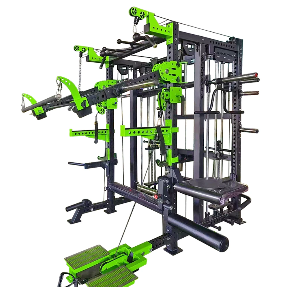 Equipo de Gimnasio Multifuncio - Smith Machine Home Gym Power Rack reseña y precio