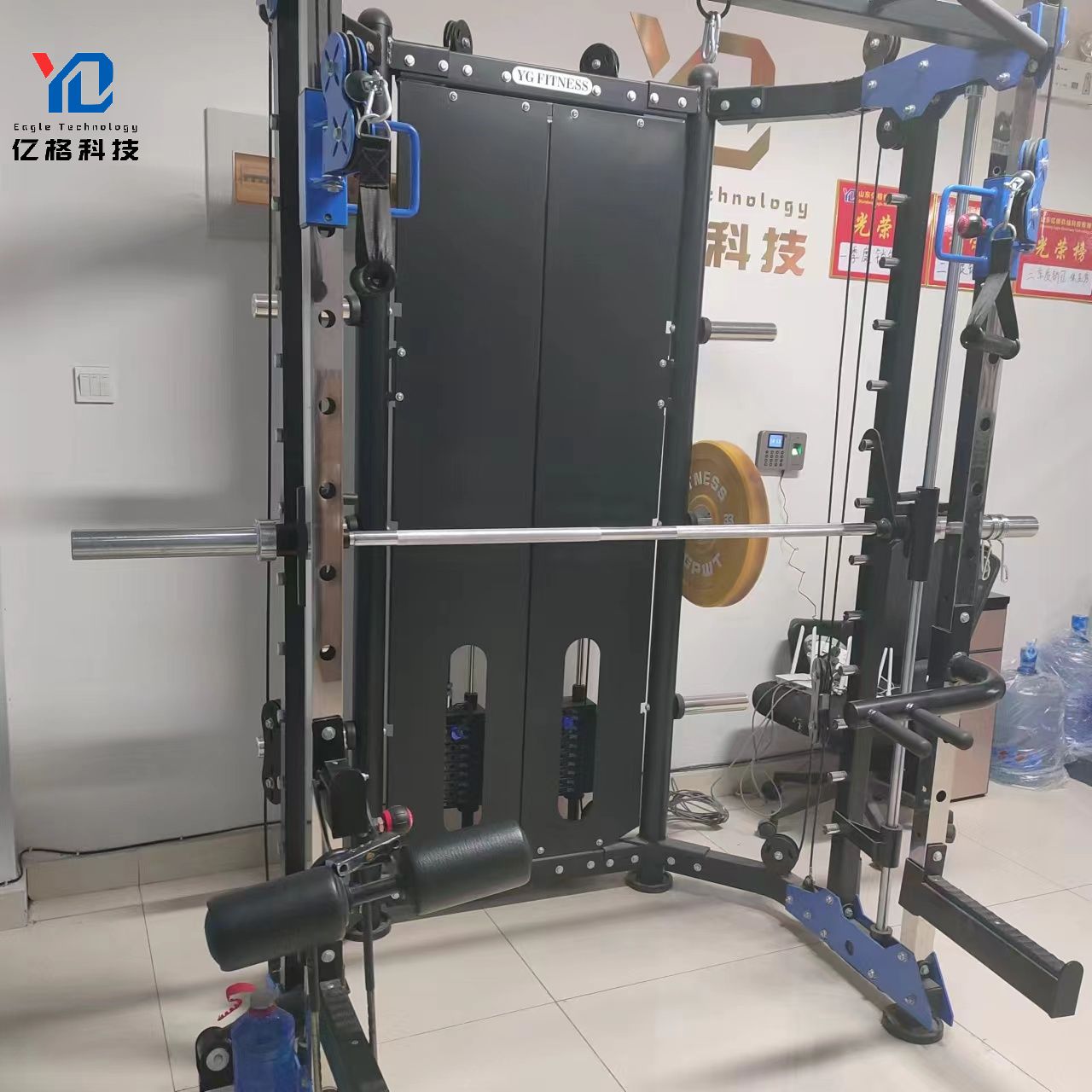 4093 Equipo de Gimnasio Comerc - Smith Machine Home Gym Power Rack reseña y precio