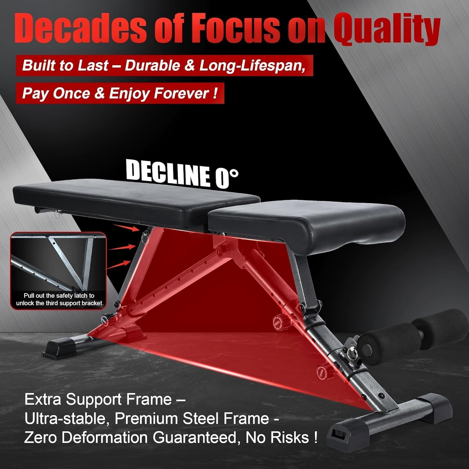 Banco de entrenamiento ajustab - Bench Press Adjustable Incline reseña y precio