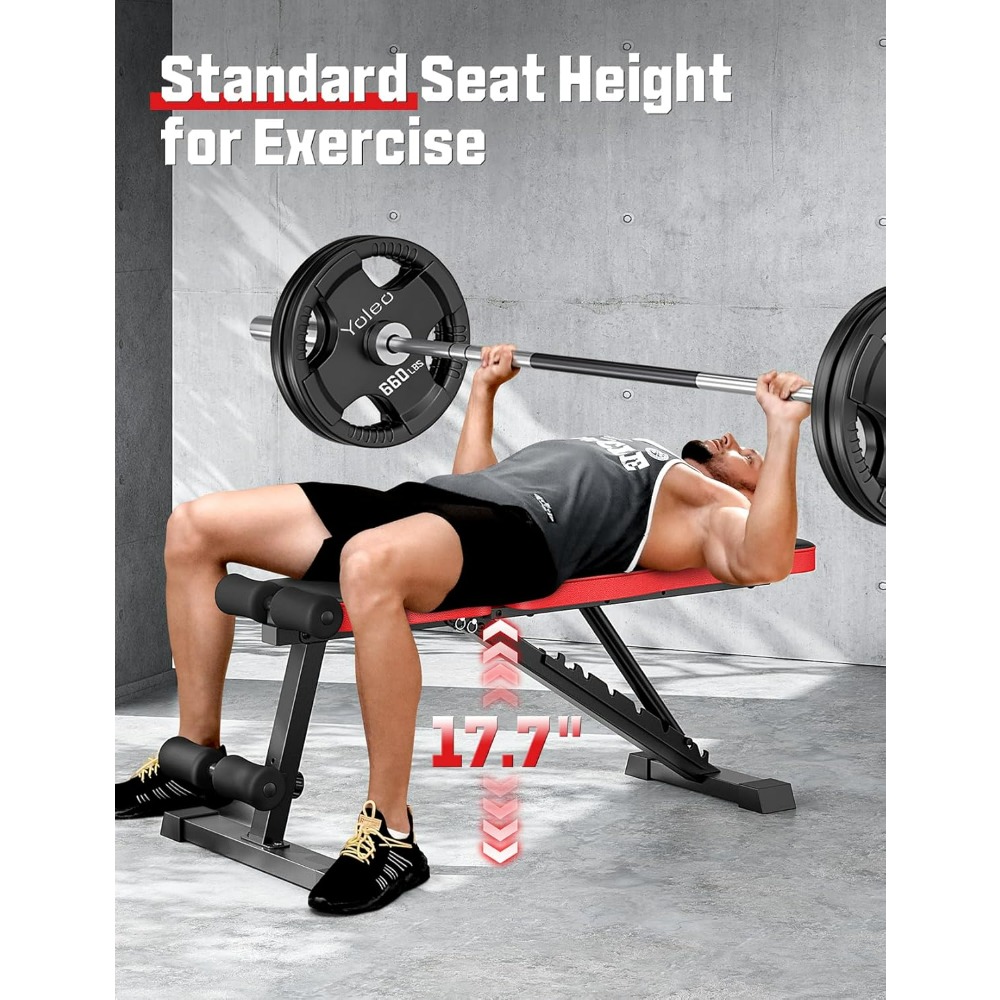 Banco de Pesas Ajustable, Banc - Bench Press Adjustable Incline reseña y precio
