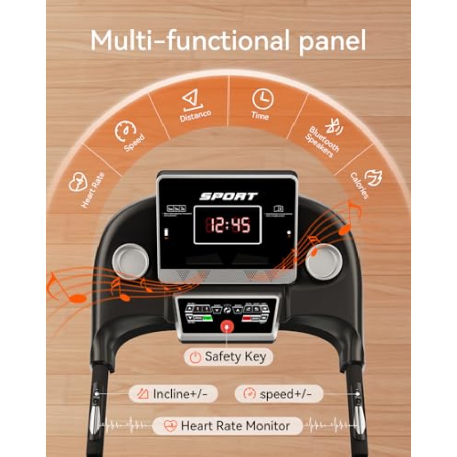 Caminadora para Uso Doméstico  - Treadmill Incline Home 3Hp reseña y precio
